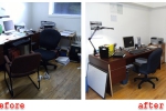 Home Office Before and After